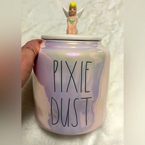 Rae Dunn ~ Disney Tinker Bell
Canister ~ "Pixie Dust" ~ Pink Iridescent